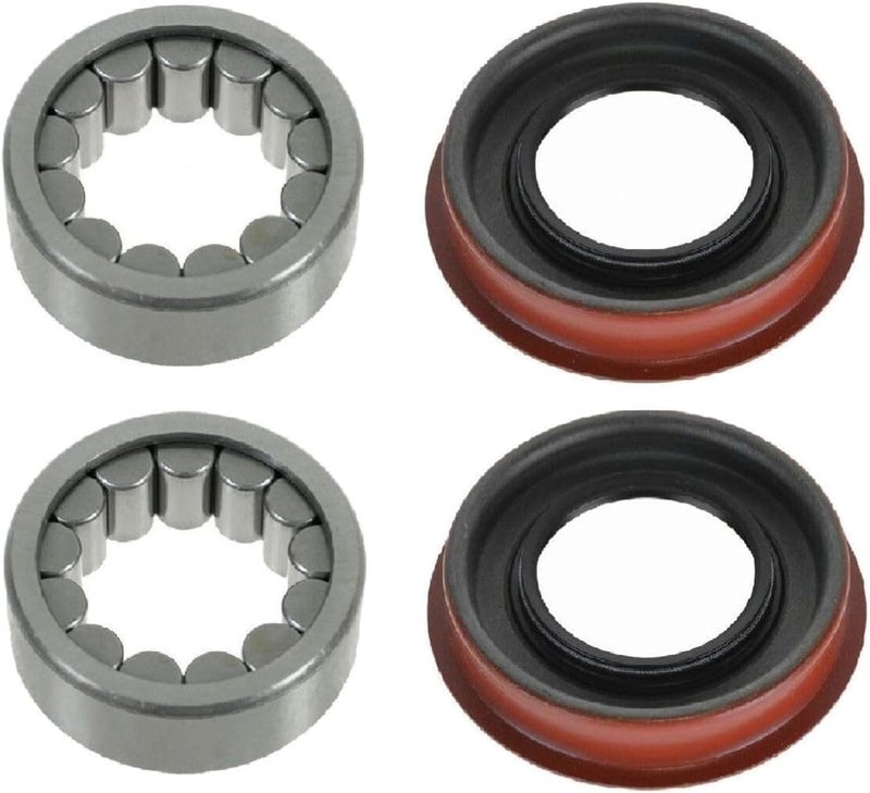 IKENEF Store for Chevy for Silverado 1500 4.3L/4.8L/5.3L 1999-2013 & 6.0L 2003-2013 & 6.2L 2009-2013 Rear Wheel Bearing & Seal (8.6" Ring Gear) Pair 2 Bearings&2 Seals-Part - Image 1